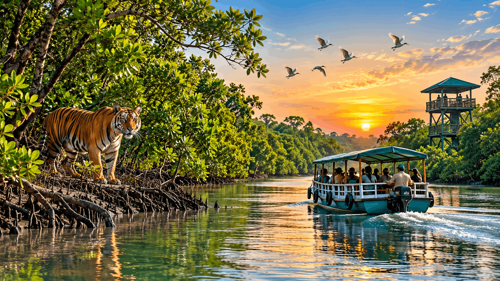 সুন্দরবন ভ্রমণ – ২ দিন ১ রাত